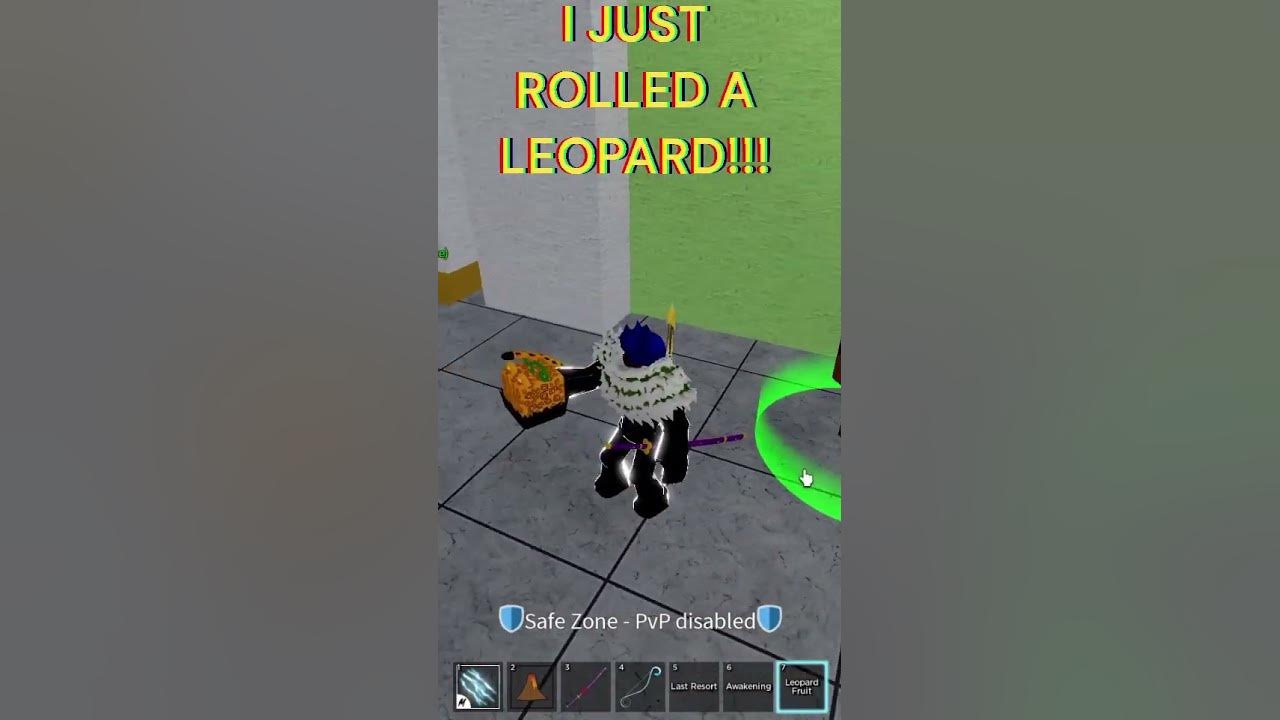 no way i just rolled leopard! : r/bloxfruits