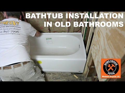 Video: Riktig badekarinstallasjon: hva du trenger å vite?