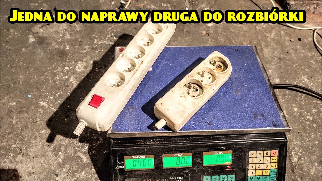Ile mosiądzu z przedłużek? naprawiamy i zaglądamy co jest w środku