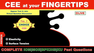 Elasticity | Ajay Sah - PHYSICS | CEE at your Fingertips