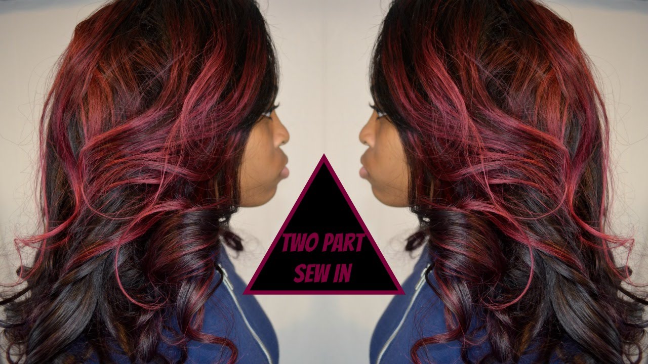 TWO PART SEW IN - YouTube