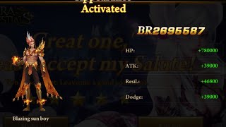Era Of Celestials - Activating our New Sprite : Blazing Sun Boy!!!