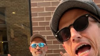 The Northern Gentlemen Busking Live in Charlevoix MI