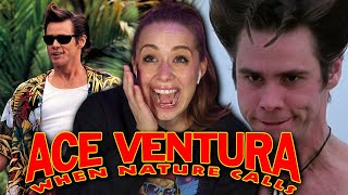Ace Ventura is King of the Jungle in *ACE VENTURA 2: WHEN NATURE CALLS*