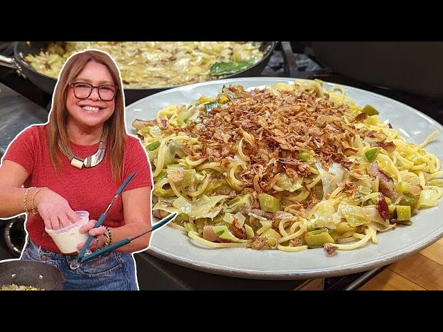 Maccheroni alla Chitarra (Guitar String Spaghetti) with Rich