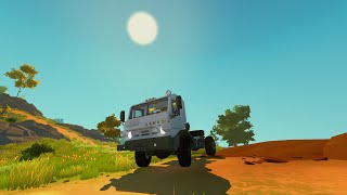 Scrap mechanic / Обзор на КАМАЗ 4310 4x4 / 4326 / Chill