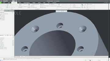 Adding Counter Bore and Counter Sink to callout in Creo