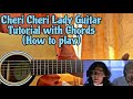 Cheri Cheri Lady Modern Talking Guitar Tutorial With Chords Lesson 