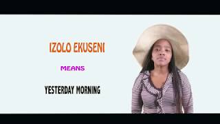 LEARN TO TELL TIME IN ZULU part  5 Profile