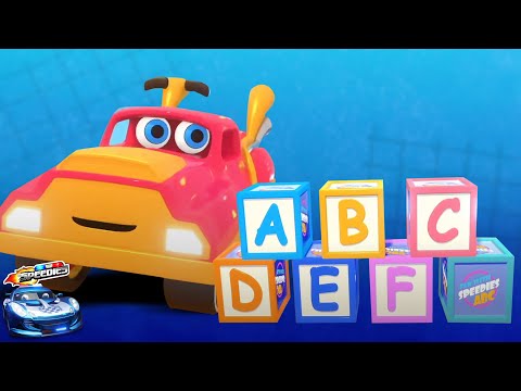 पहियों पर वर्णमाला गीत, Alphabets On Wheels Rhyme, Learning Videos by Speedies Bharat