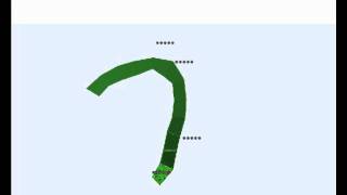 Learning to reach a sequence of targets with an octopus arm