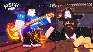 I Tried Astraeus Serenade Rod For Grinding Money In Fisch 