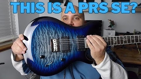 The best looking PRS SE ever made? PRS SE Mark Holcomb review