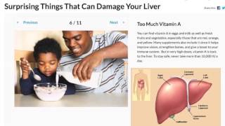 10 Surprising Things That Can Damage Your Liver 6 Surprising Things That Are Quietly Damaging Your Liver Right Now