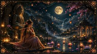 Lanterns Across the Sacred River | Original AI Meditation Music