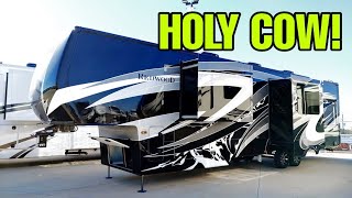 Ultra Luxury Redwood Fifth Wheel RV! Crossroads Redwood 4001Lk