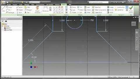 Autodesk Inventor 2011: Sketch - Melhorias | MAPData