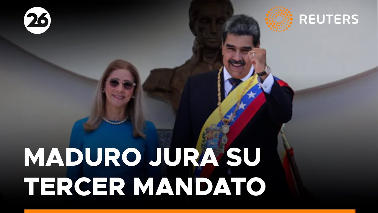 Maduro jura para tercer mandato como presidente de Venezuela | #Reuters ...