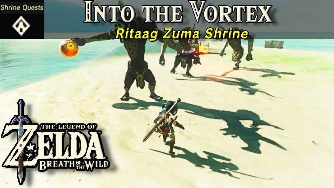 Into the Vortex Shrine Quest, Ritaag Zuma Shrine | The Legend of Zelda ...