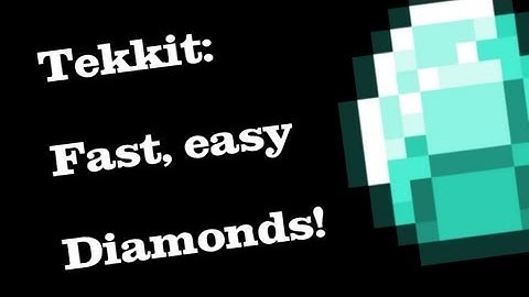 Tekkit Tutorial - Best Diamond Finder! - Divining Rod