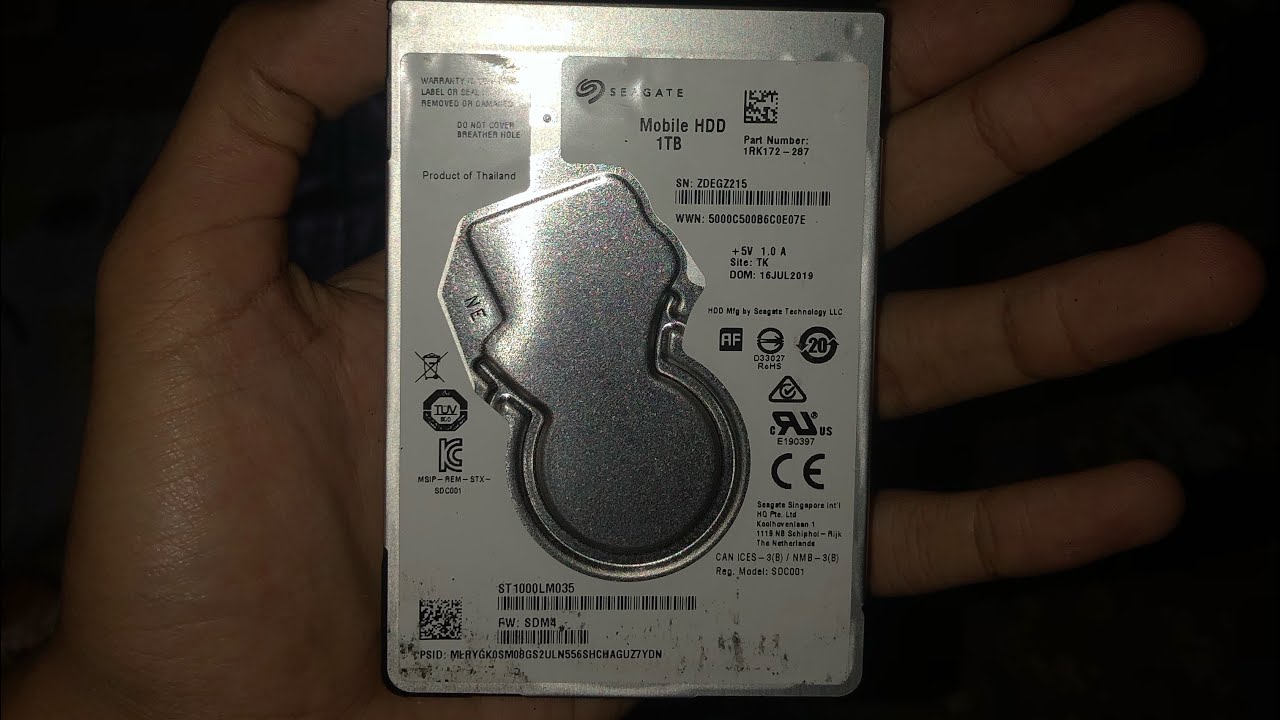 Review hard disk - YouTube