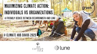 Individuals vs. Organisations: How can we maximise Climate Action?