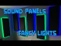 Transform your room into a sound studio with this diy rgb lighted sound panel project