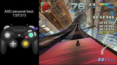 F-Zero AX (Nintendont) - ASD, Lap - 12"339 with Heat Grampus