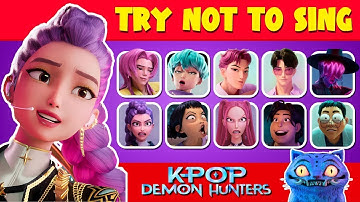 Guess KPop Demon Hunters Character 2025 by Song | Soda Pop, Your Idol, Jinu, | NT QUIZ