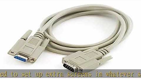 25 Foot DB9 Male to Female RS232 Extension Serial Cable - 28 AWG Shielded