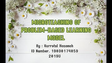 [Revised Edition] Microteaching of Problem Based Learning Model (Subtopic: Direct Propostion)