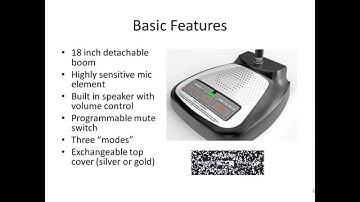SpeechWare 6-in-1 TableMike - Brief Product Review