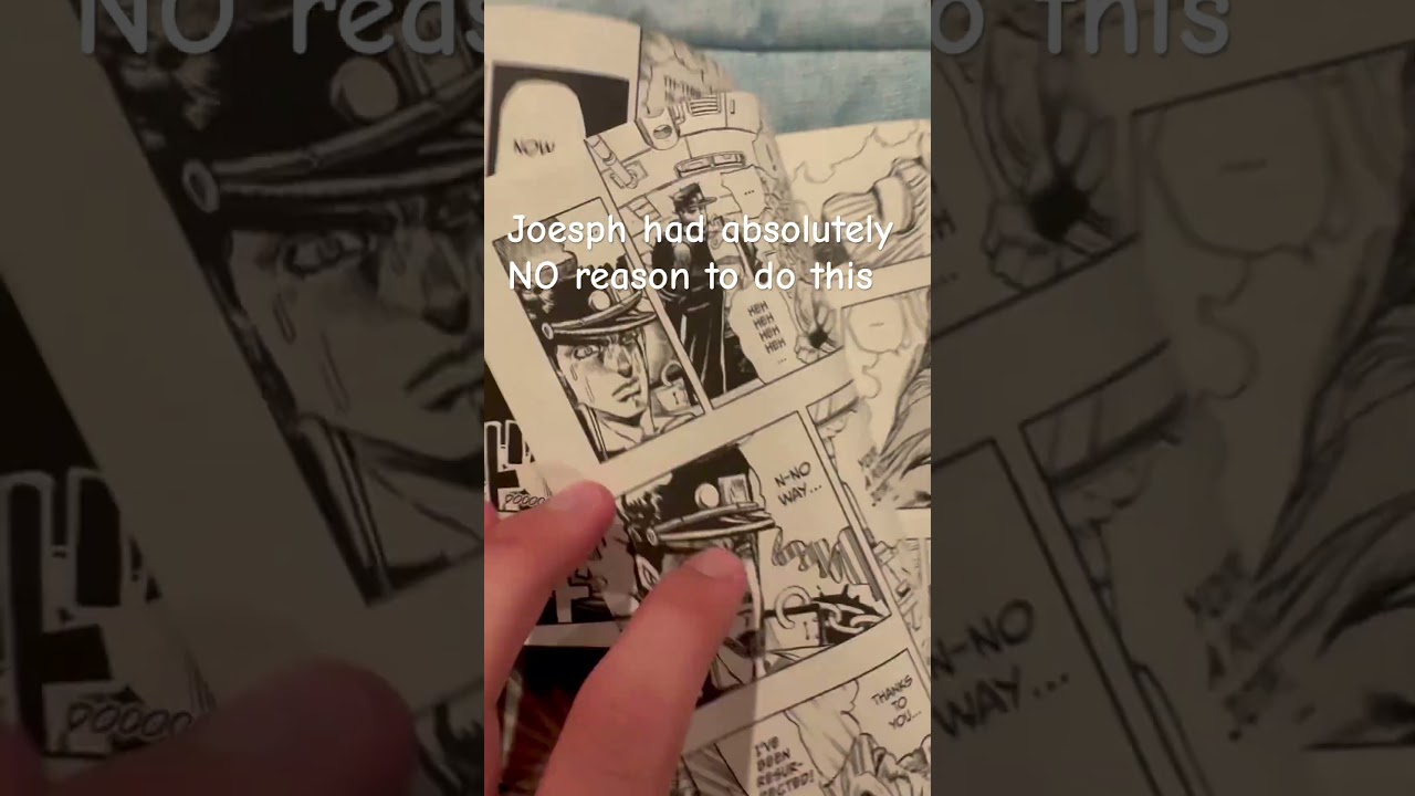 No reason Joesph #jojosbizarreadventure - YouTube