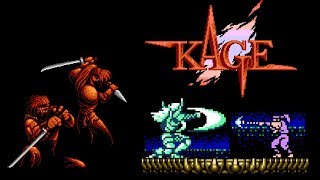 Shadow of the Ninja 闇の仕事人 KAGE 赤影战士 Longplay FC/NES GAME 一命通关