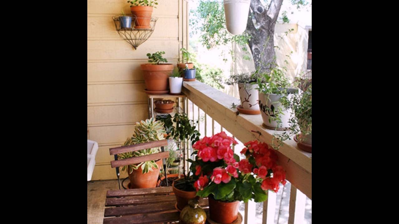 Kleiner balkon garden design von jenny und collin youtube