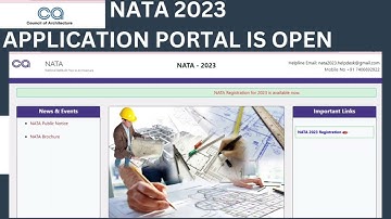 NATA 2023 IMPORTANT DATES | Must watch Video Before Applying Nata 2023 For IGNITE STUDENTS