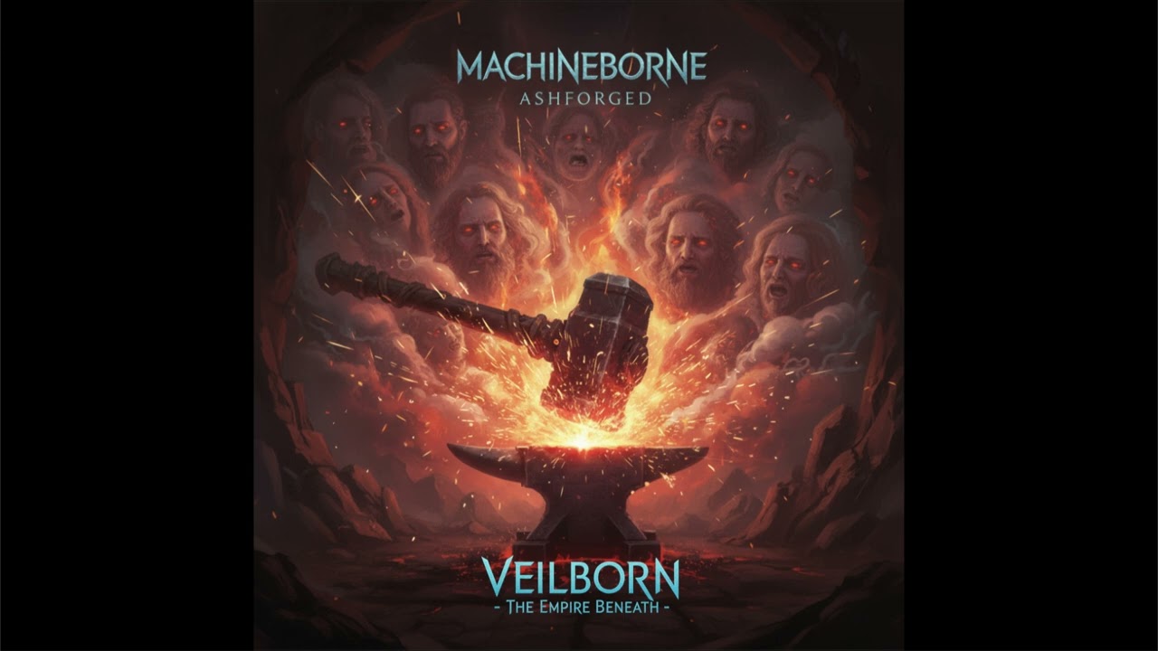 MACHINEBORNE - Ashforged (Veilborn 5) - Power Metal [AI]