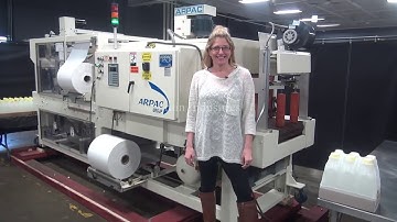 Arpac Inline Continuous Motion Shrink Bundler Demonstration