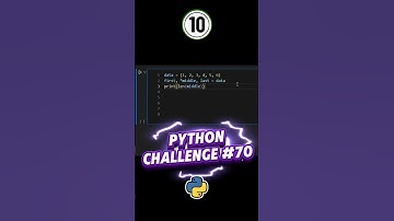 Can You Solve This Python Tuple Starred Unpacking Challenge? 🐍 #PythonChallenge
