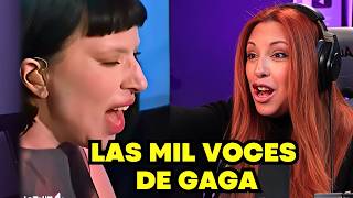 LADY GAGA ESTA FUERA DE LIGA! LO QUE HACE ES INCREÍBLE/ Vocal coach reaction \u0026 analysis