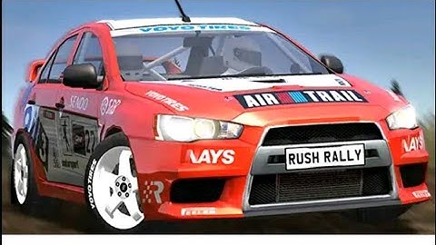 Rush Rally 3 is the most realistic rally simulation on your mobile z !! androad gameplay 2023