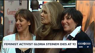 Feminist activist Gloria Steinem dies at 79