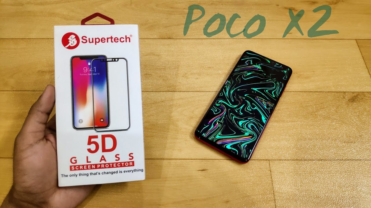 Best Tempered Glass for Poco X2 ? Full 5D Screen Guard / Protector