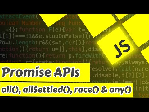 16. Promise APIs
