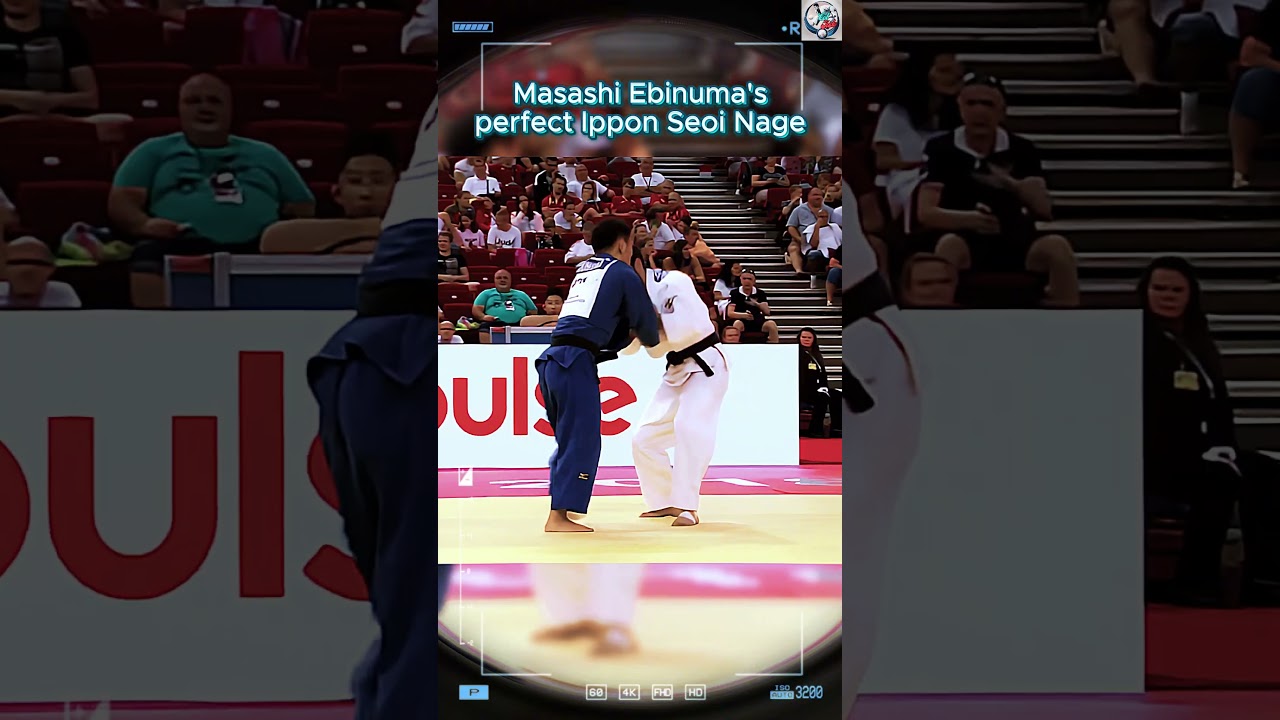 Perfect Ippon Seoi Nage: Masashi Ebinuma's Signature Move! 🏅 