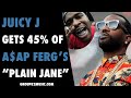 Juicy J Gets 45% of ASAP Ferg's "Plain Jane"