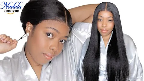 NEW DRAWSTRING WIG CAP! SECURE & COMFORTABLE FIT | YAKI HAIR GLUELESS WIG | NADULA HAIR AMAZON
