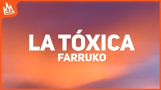 Video thumbnail of "Farruko - La Toxica (Letra)"