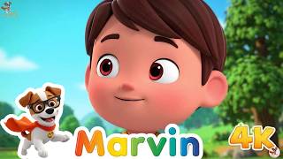 Tierstimmen raten &amp; Tierliebe lernen! 🐄🐱🐸 Lustige Kinderlieder mit Marvin Kinderlieder