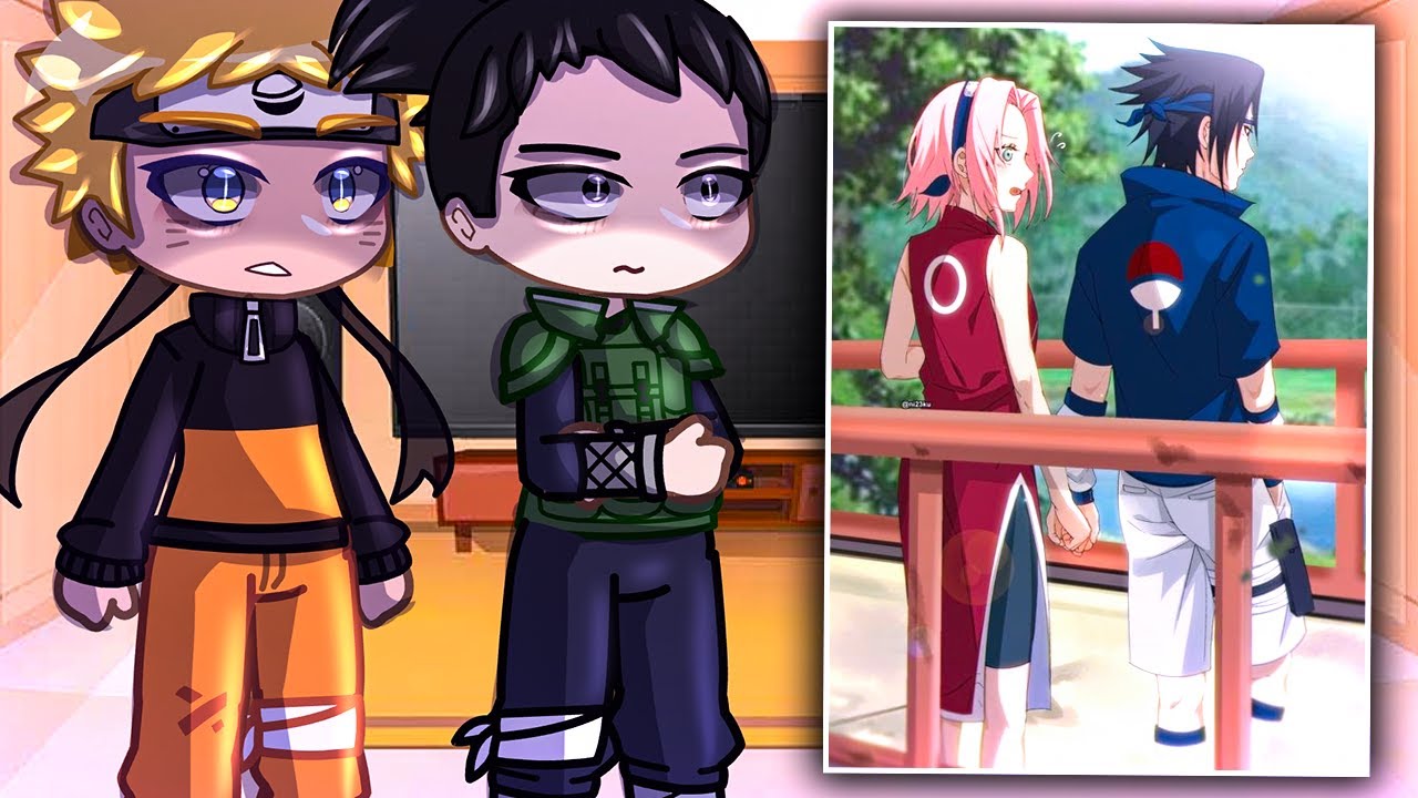 Sakura's, Sasuke e Charasuke react a SasuSaku ⚔️🌸•, Naruto Gacha Club GC